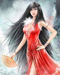 这个仙女有点萌